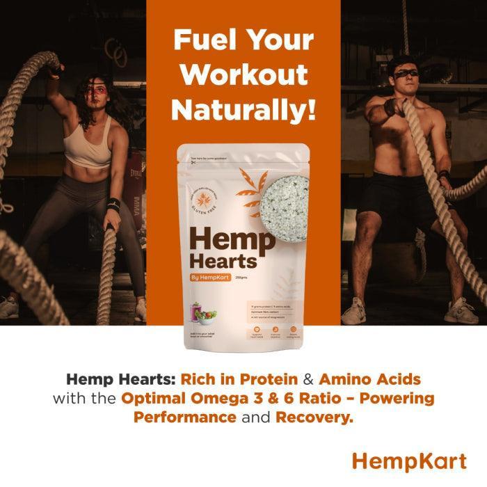 HempKart Hemp Hearts - The Ultimate Seed For Premium Nutrition.