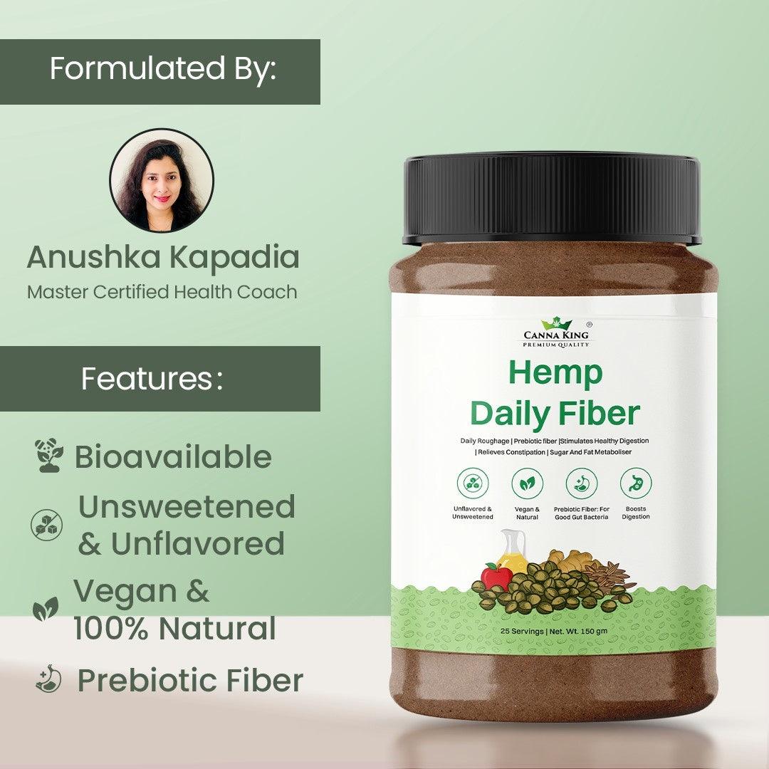 Cannaking Hemp Seed Daily Fiber - 150gHemp Seed Daily FiberCannaking Hemp Seed Daily Fiber - Digestion Boost