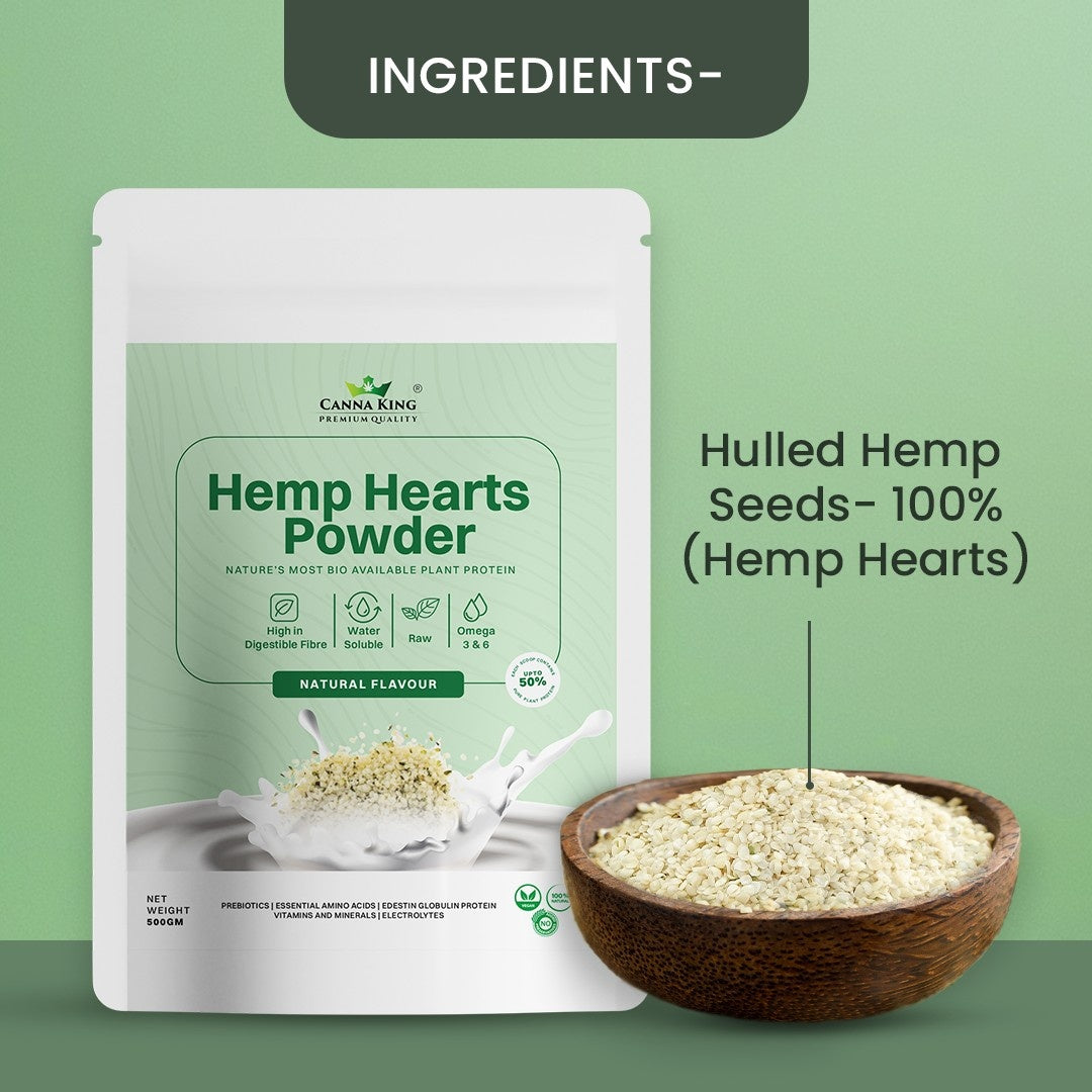 Cannaking- Hemp Hearts Protein Powder