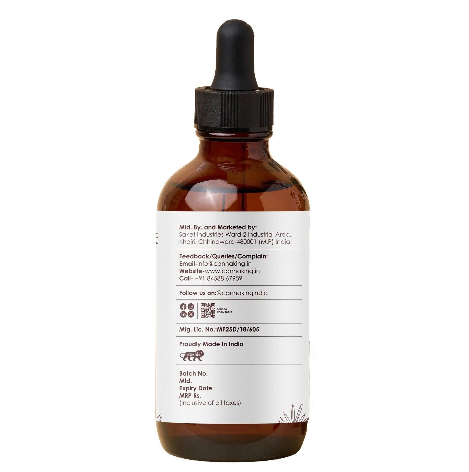 Cannaking Hemp Massage Oil.