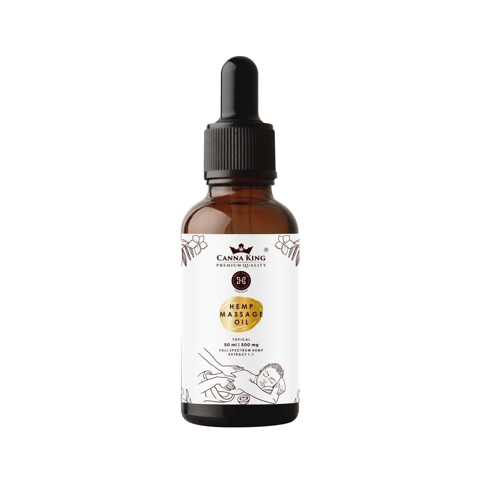 Cannaking Hemp Massage Oil.