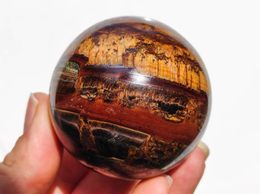 High Quality Tiger Iron StoneGemstones and Crystal