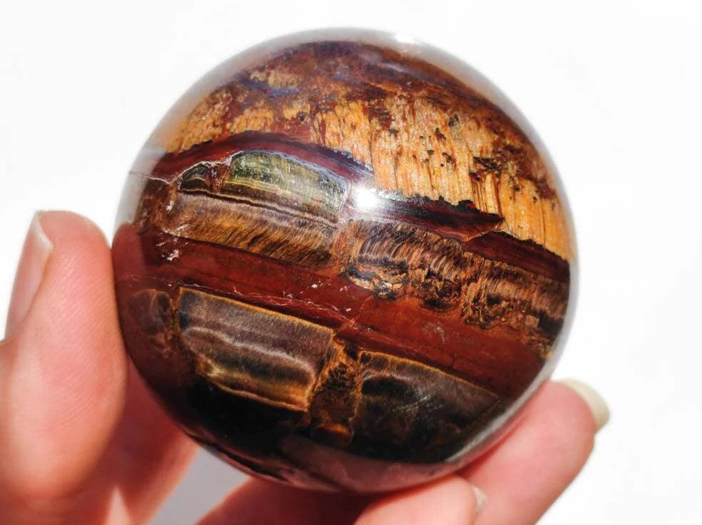 High Quality Tiger Iron StoneGemstones and Crystal