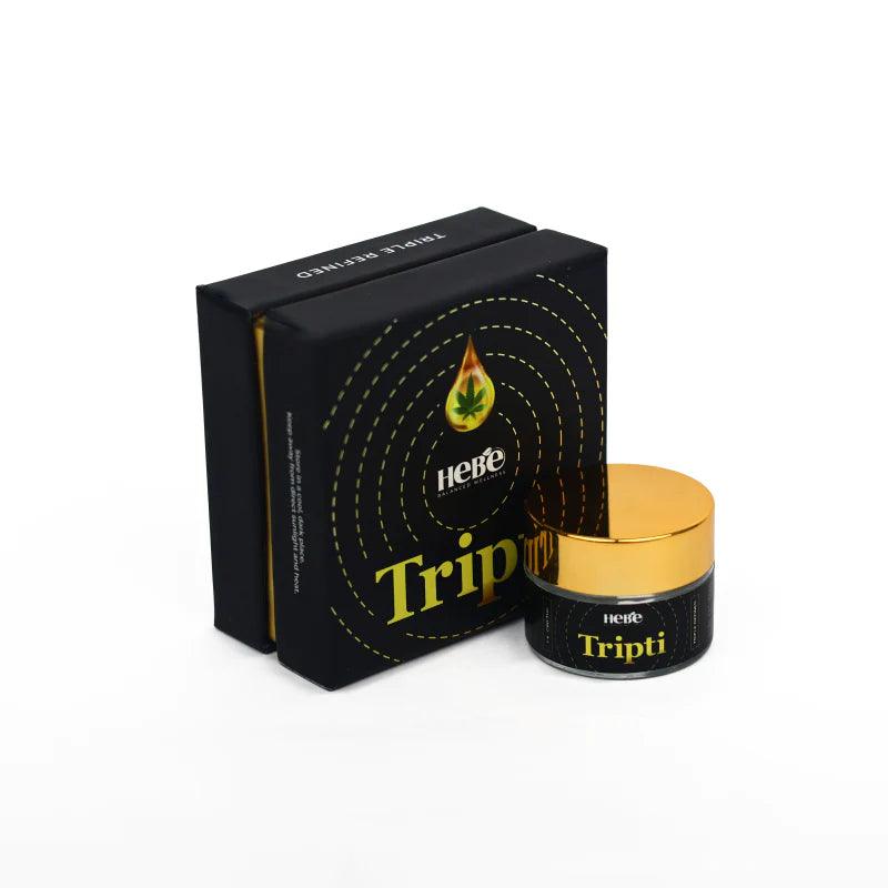 Hebe Tripti - 10000MG Pure Hemp Leaf ExtractCBD PasteHebe Tripti Hemp Extract 10000MG - Relaxation & Tranquillity