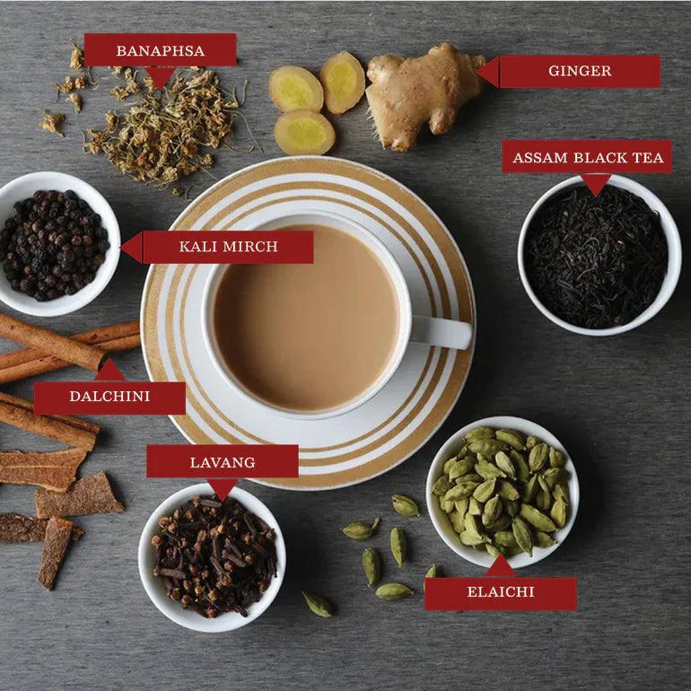 Butterfly Ayurveda Masala Chai | Immunity Boosting TeaTea & InfusionsMasala Chai - Immunity Boosting Tea | Rich Aroma