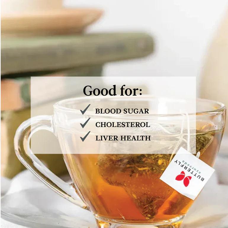 Butterfly Ayurveda- Diabe Infusion | Tea to Maintain Sugar LevelsHerbal TeaButterfly Ayurveda Diabe Infusion - Herbal Diabetic Tea | Sugar Support