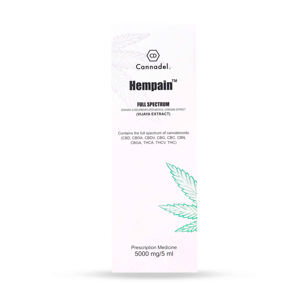 Cannadel Hempain Cannabis Extract 5000mg / 5mlcannabis extractCannadel Hempain 5000mg - Cannabis Extract Pain Relief