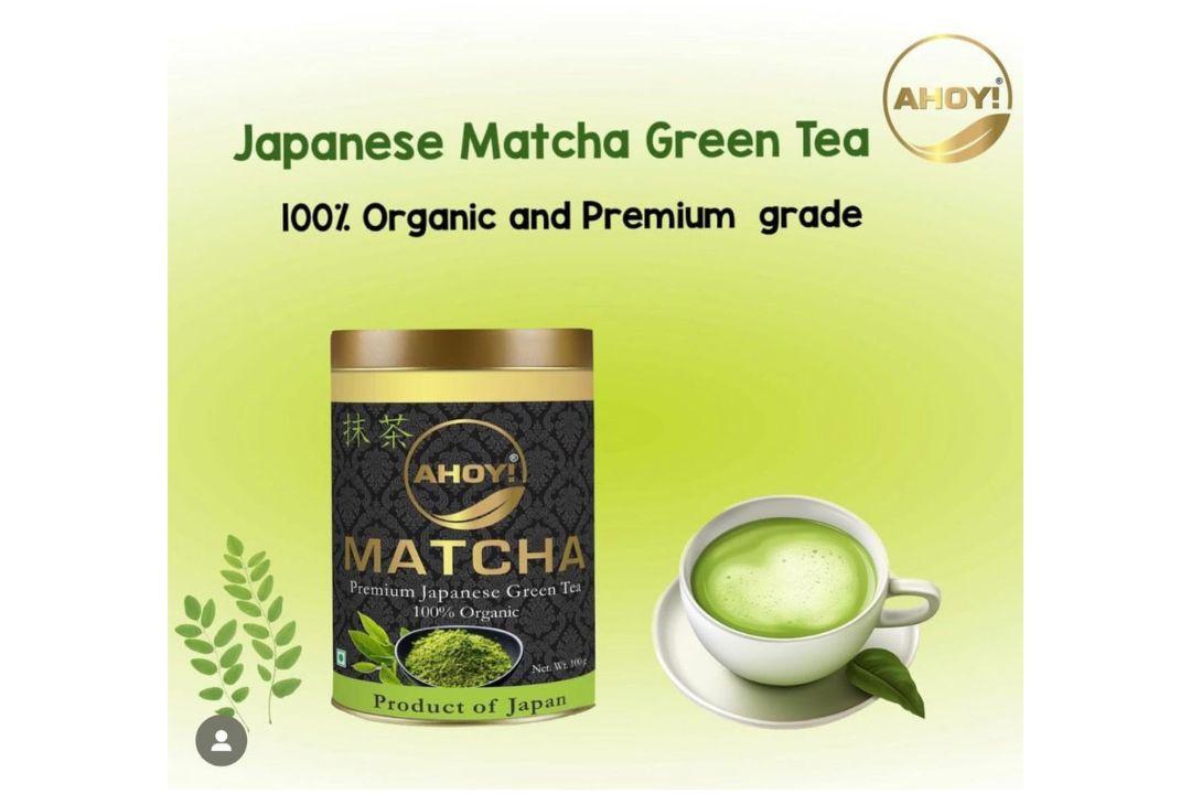 Ahoy Japanese Matcha Green Tea Powder│Premium Grade│Organic 100g.