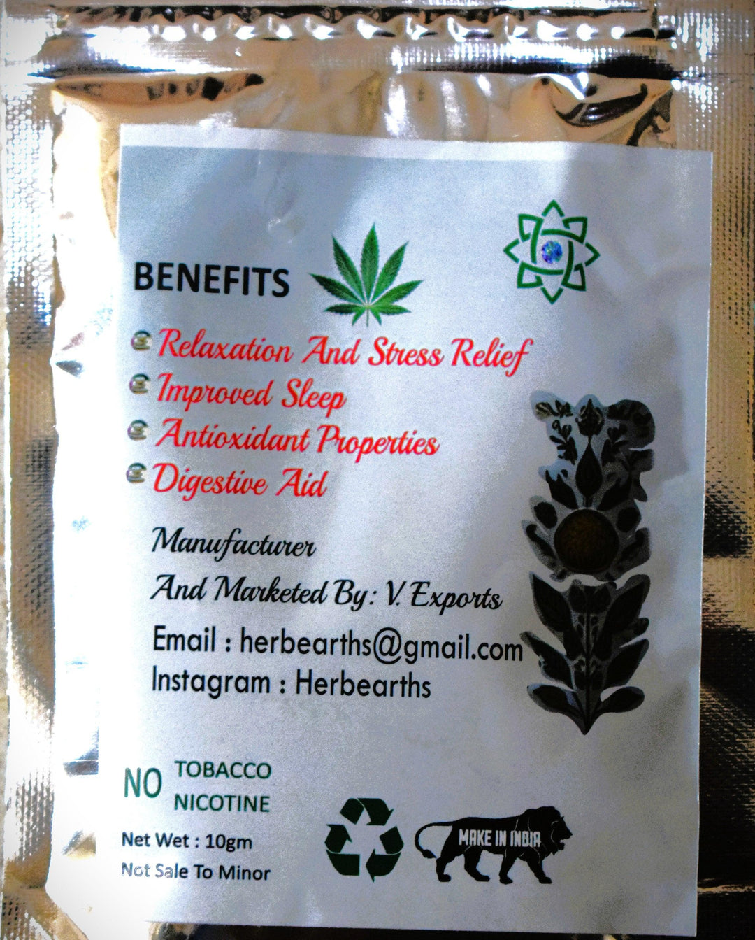 Mantra 4:20- LEGEND (Herbal Smoking Blend)Herbal BlendMantra 4:20 LEGEND Herbal Smoke - Tobacco Free Blend
