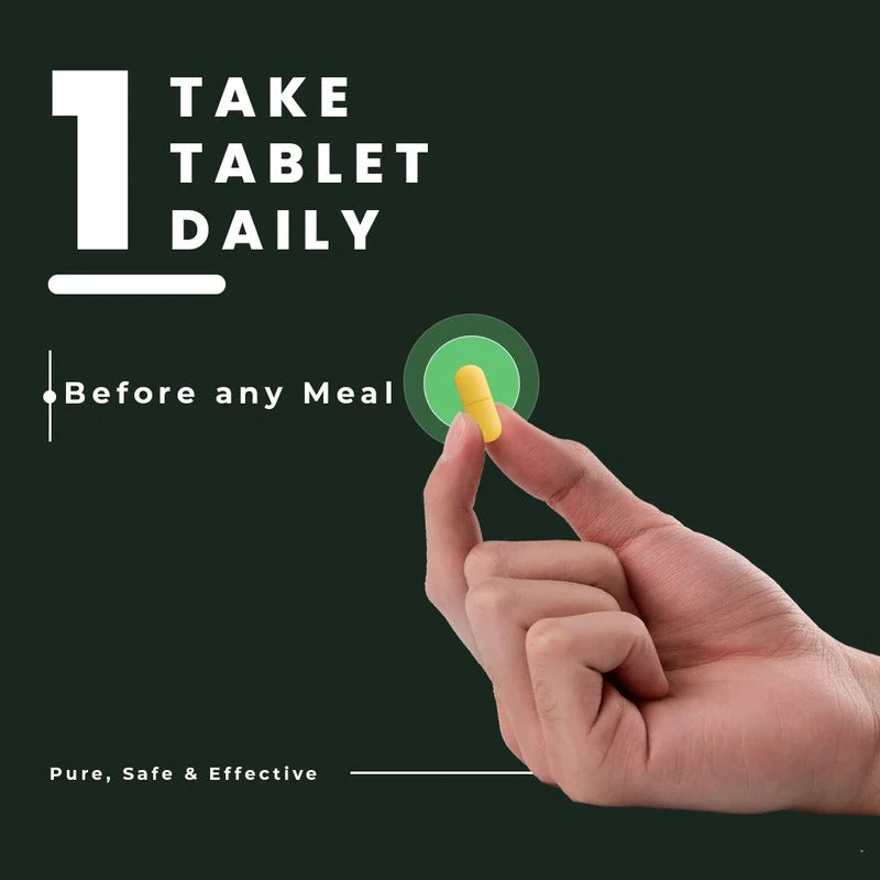 Rooted Actives Testo Tablets - Maca, Safed Musli, Tongkat Ali, Fenugreek & Gokhru Herbal Formula for Men