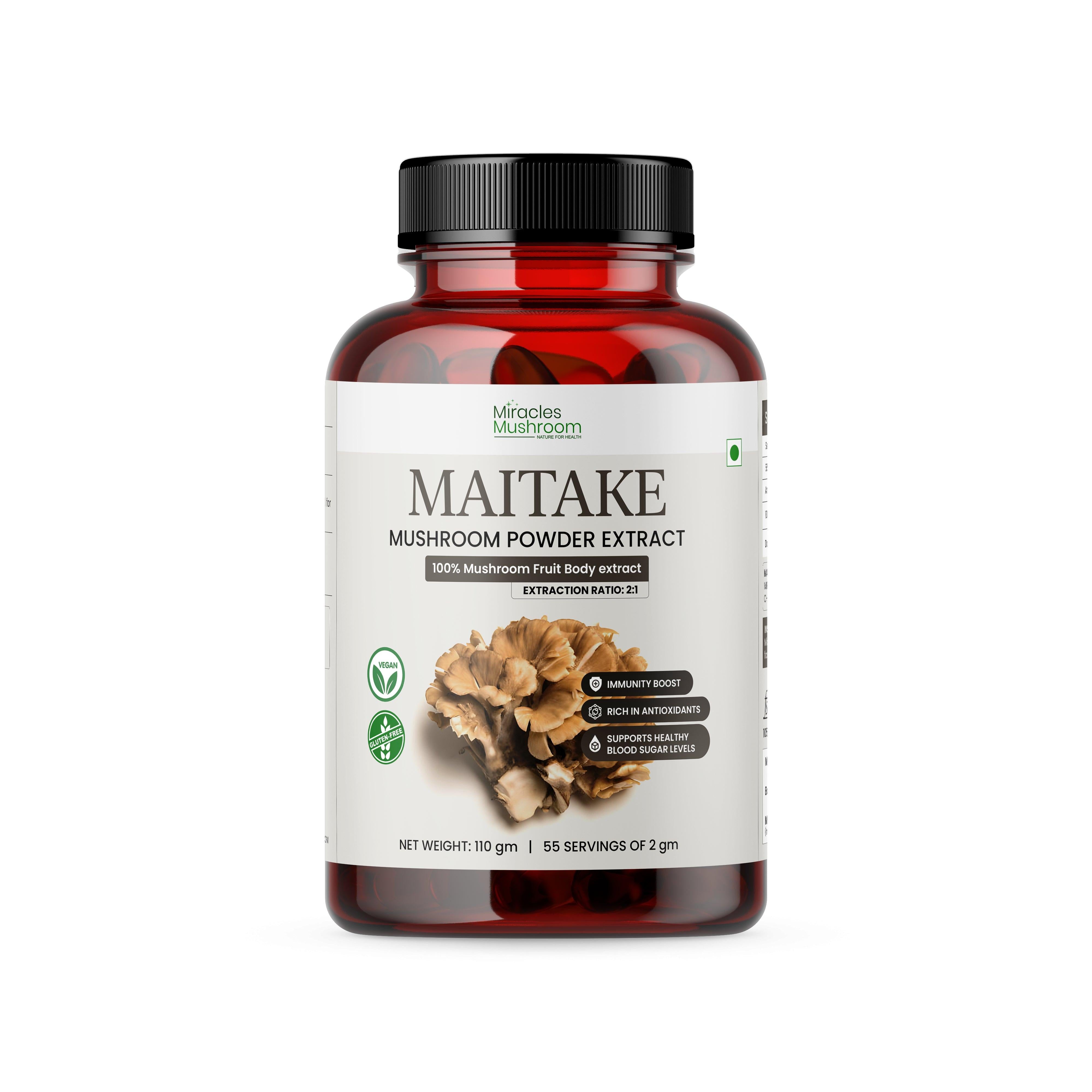 Miracles Mushroom - Maitake Extract Powder - 110g.