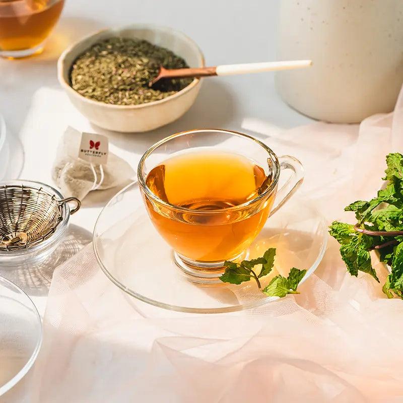 Butterfly Ayurveda Mint Leaf InfusionTea & InfusionsButterfly Ayurveda Mint Infusion - Mint Infusion Tea Benefits | Detox & Relax