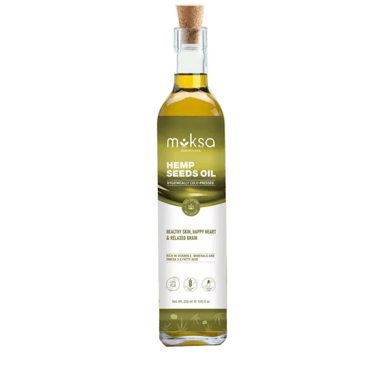 Moksa - Hemp Seed OilHemp oilMoksa - Hemp Seed Oil | Boosts Heart Function and Immunity