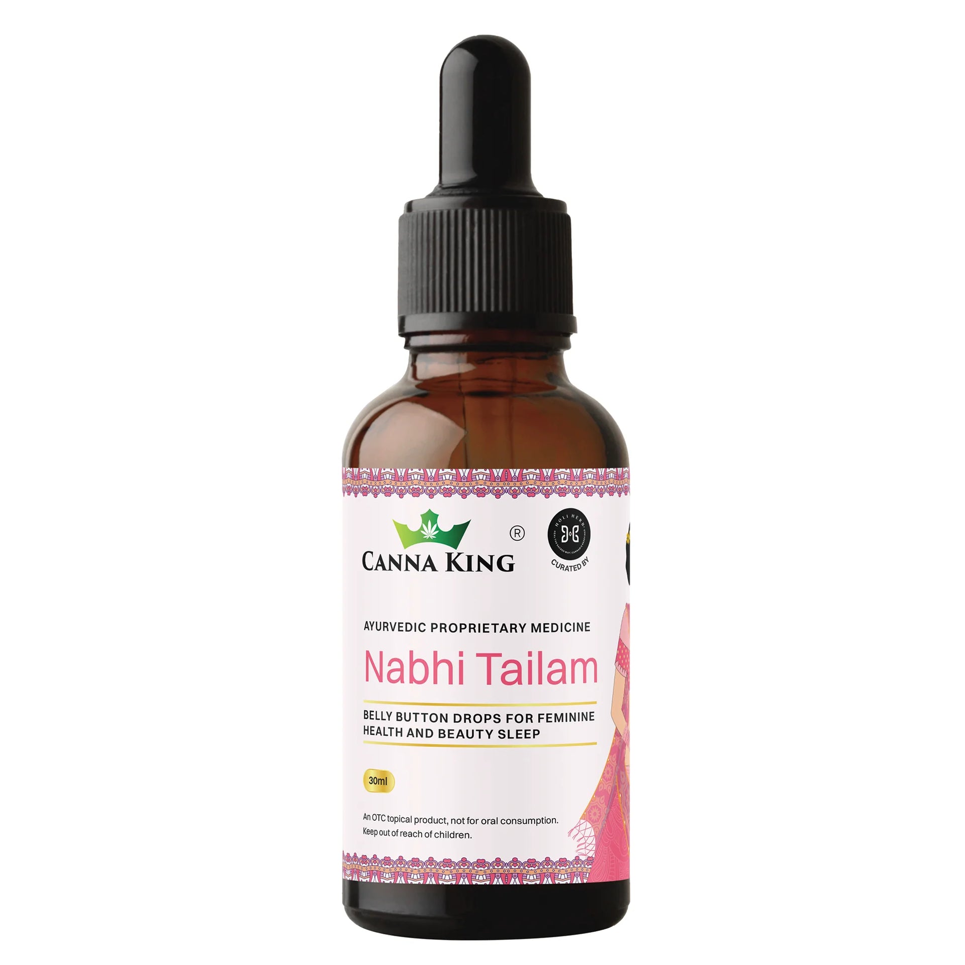 Cannaking- Nabhi Tailam: Belly Button Drops- 30ml