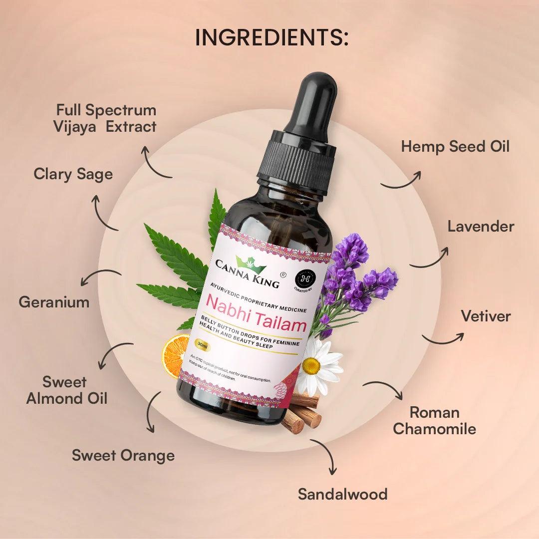 Cannaking- Nabhi Tailam: Belly Button Drops.