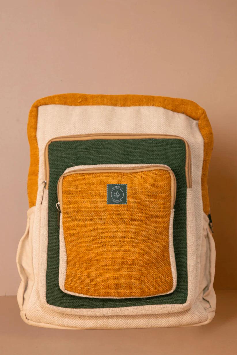 Ecofrico - Pure Hemp BackpackHemp BackpackEcofrico Backpack - Eco-Friendly Hemp | Durable Storage