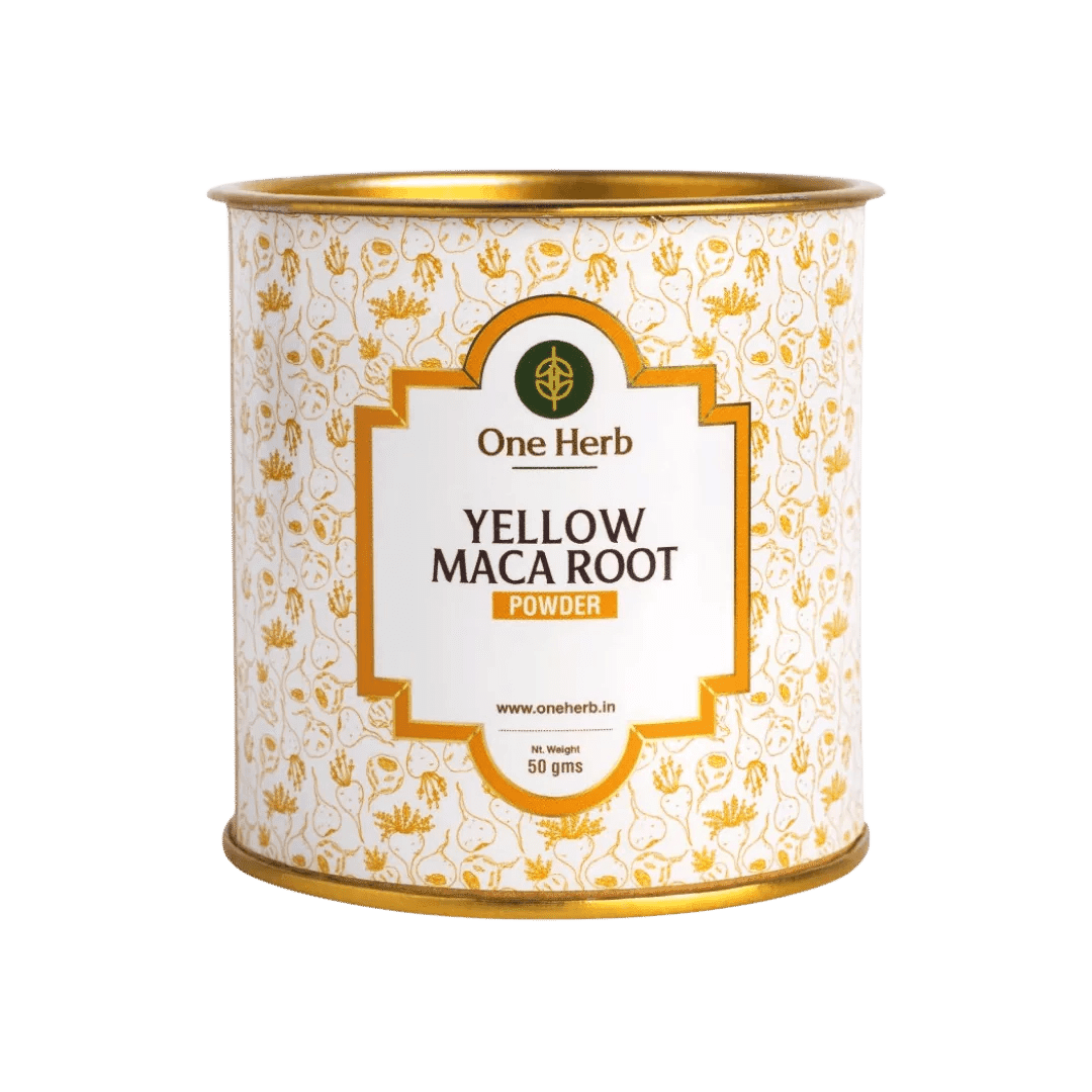 One Herb - Yellow Maca Root Powder 50 gmMaca Root PowderYellow Maca Root Powder Benefits | Energy & Hormone Balance