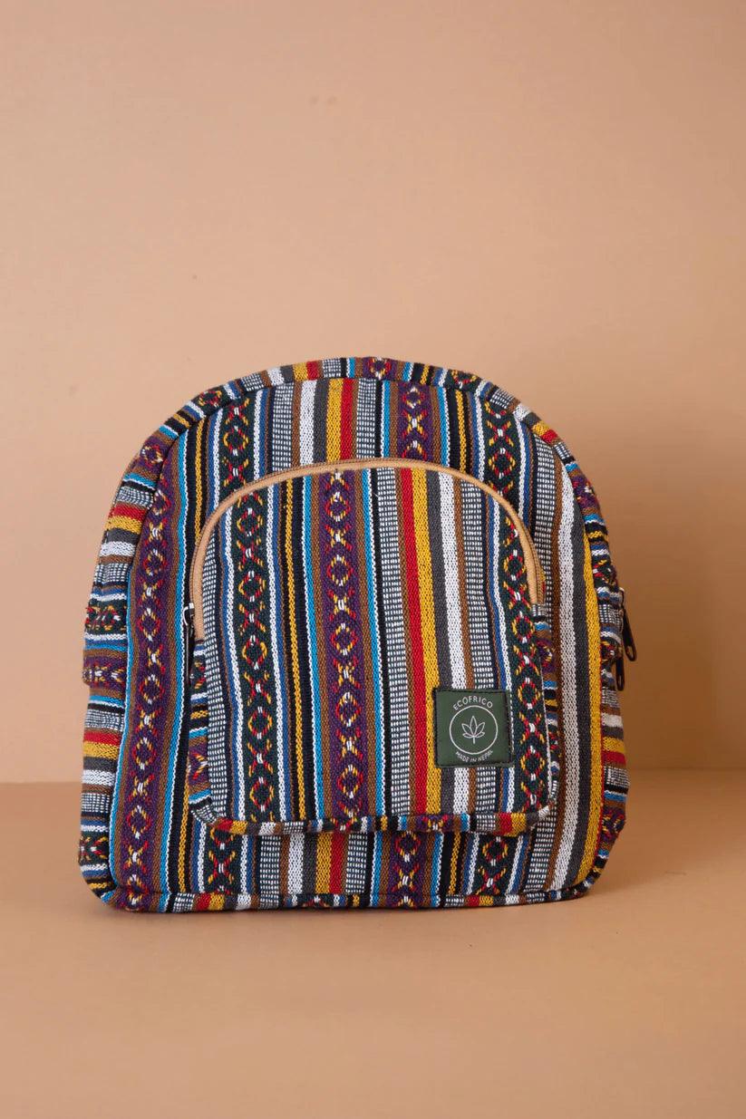 Ecofrico - Boho Mini BackpackHemp BackpackEcofrico Boho Mini Backpack - Eco-Friendly | Compact, Durable