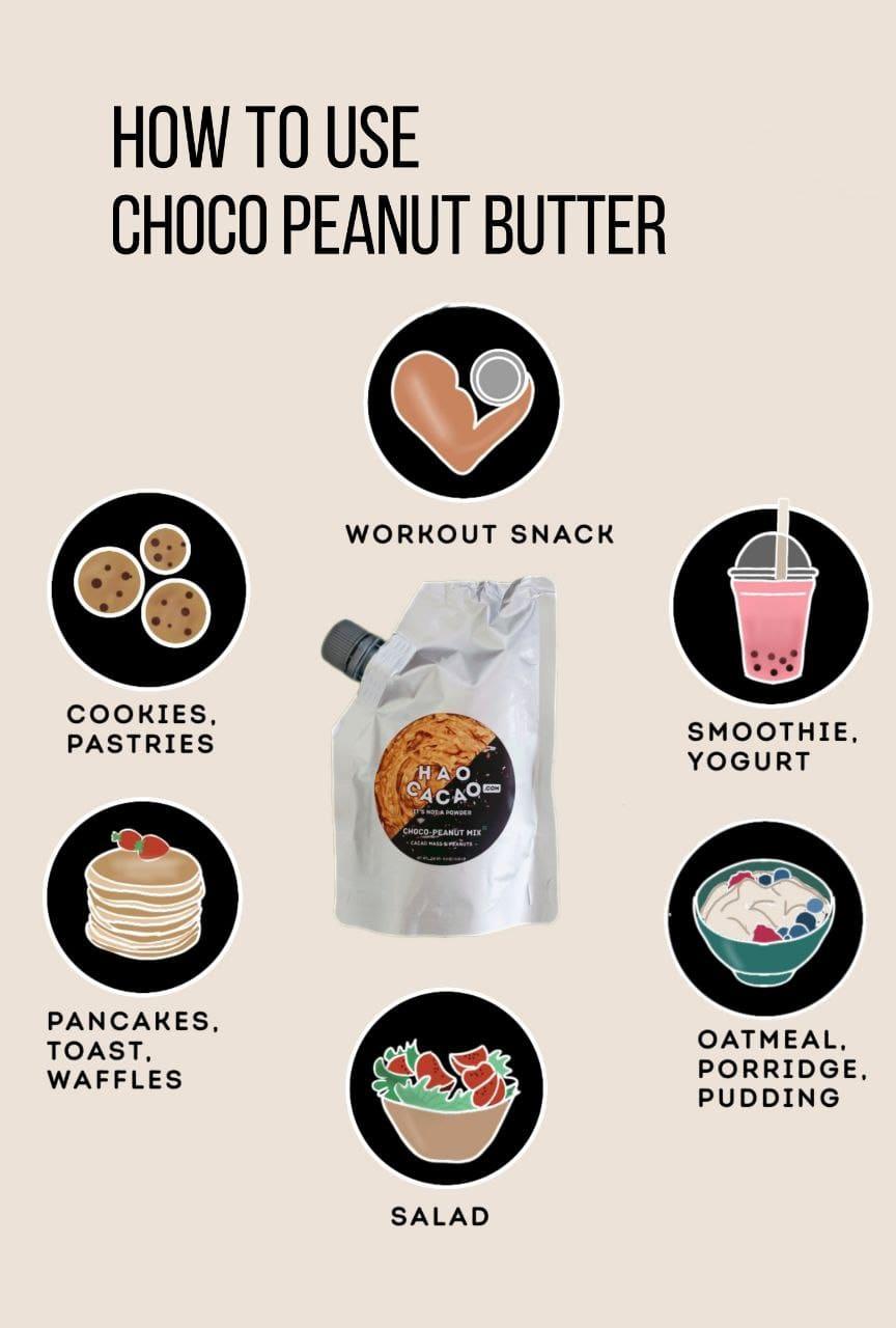 Hao Cacao- Choco Peanut ButterCoco-Peanut ButterHao Cacao - Choco Peanut Butter Benefits | Protein Rich