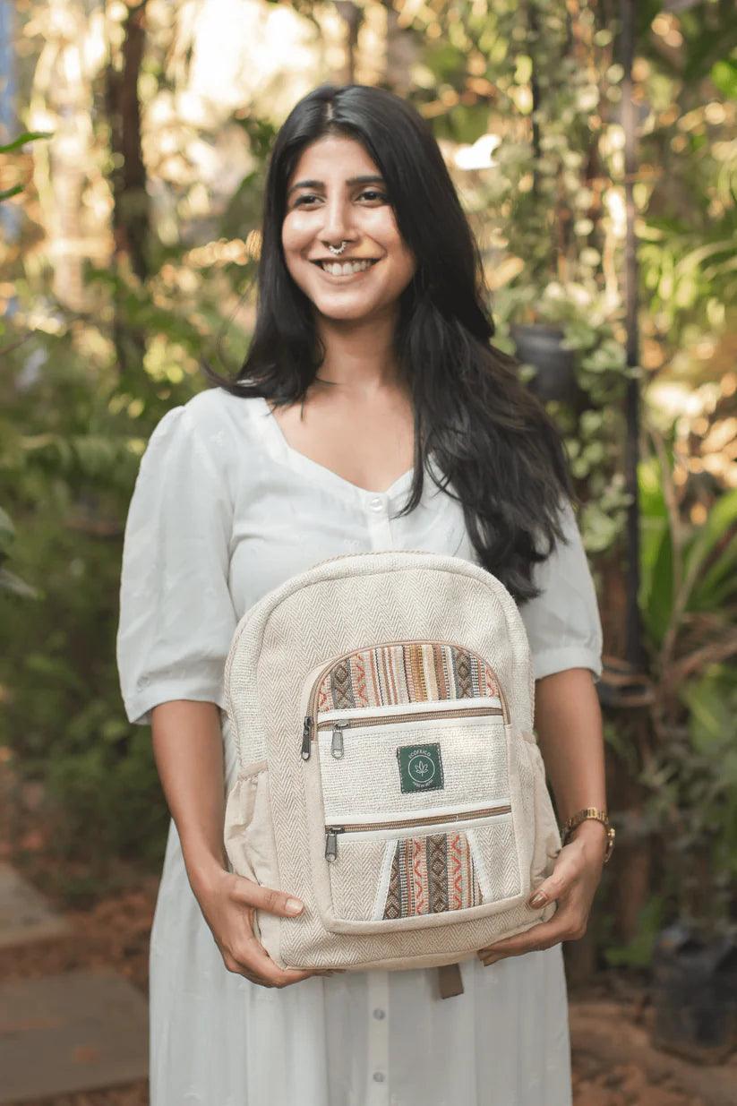 Ecofrico- Small Hemp BagHemp BackpackEcofrico Small Hemp Bag - Eco-Friendly | Durable Design