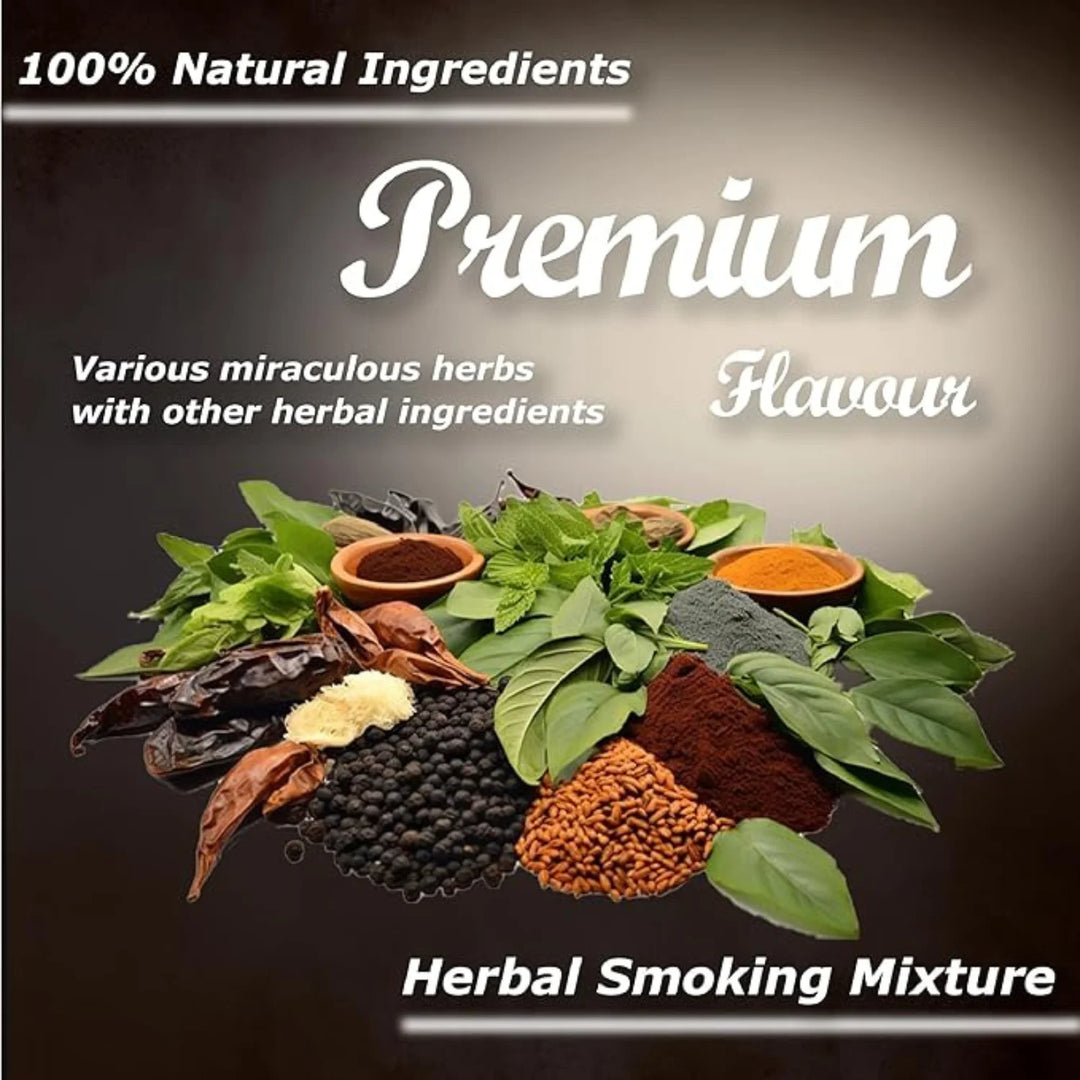 Nirdosh Premium Flavour Herbal Raw Mixture 70g | 100% Tobacco & Nicotine Free