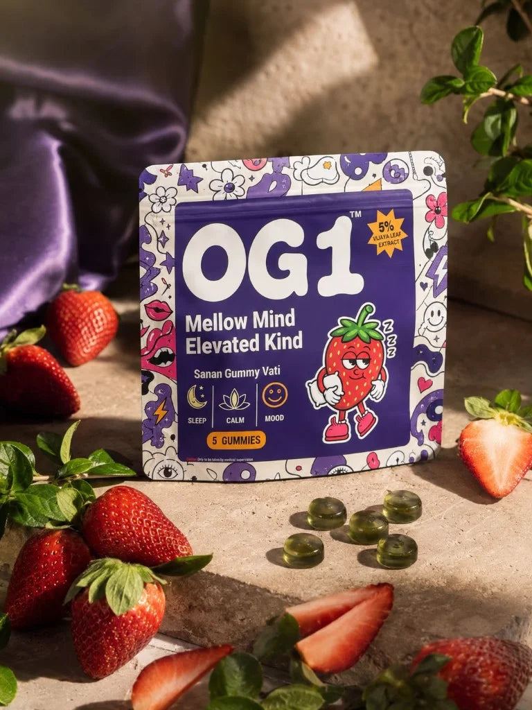 OG1 Strawberry Dream 5% Vijaya Gummies for Sleep, Calm & Mood Support – Pack of 5