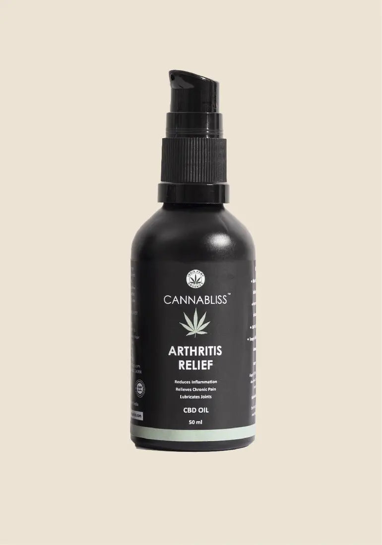 Cannabliss Arthritis Relief | Ayurvedic Medicinal Oil | Topical.