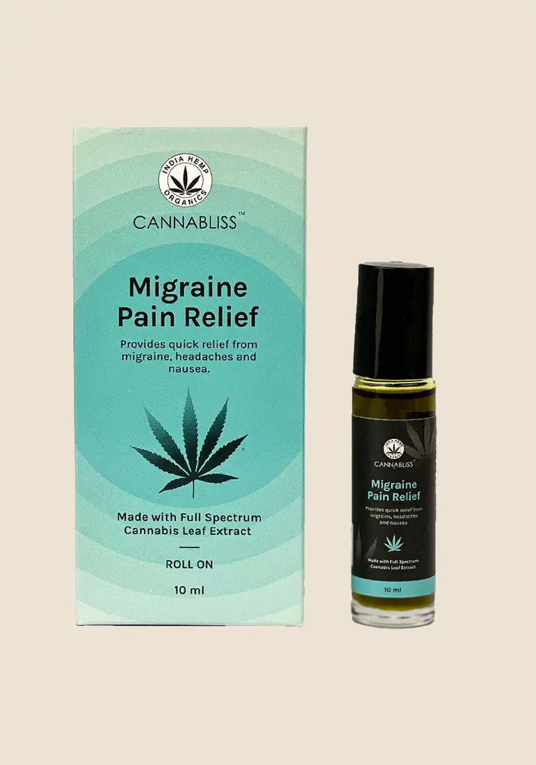 Cannabliss Migraine Relief Medical Cannabis Roll On.