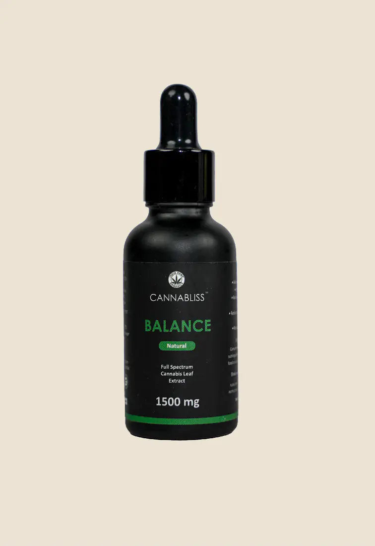 Cannabliss Balance Medical Cannabis Oil – Full-Spectrum (1:3) – 500mg/1500mg.