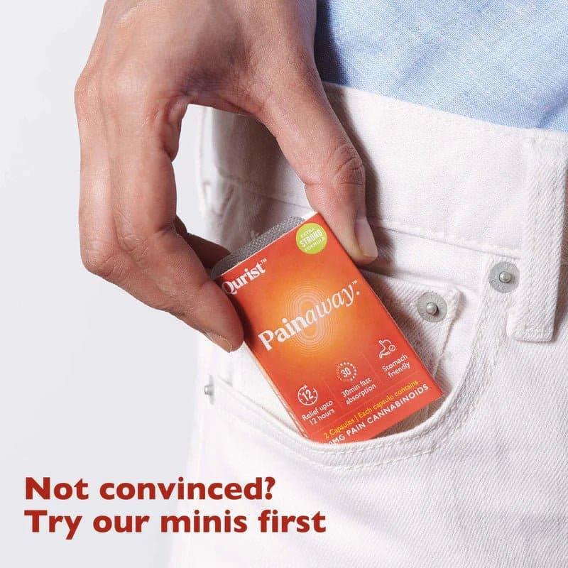 Qurist Painaway - Pain Relief Cannabis Capsules.