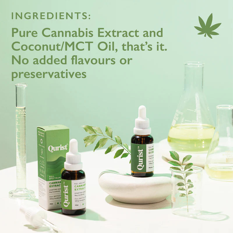 Qurist CBD + THC Oil - Strong 1400mg CBD + 600mg THC