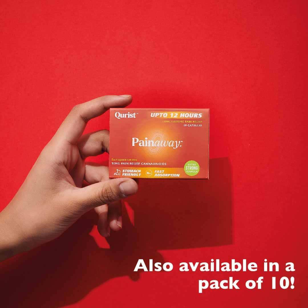 Qurist Painaway - Pain Relief Cannabis Capsules.