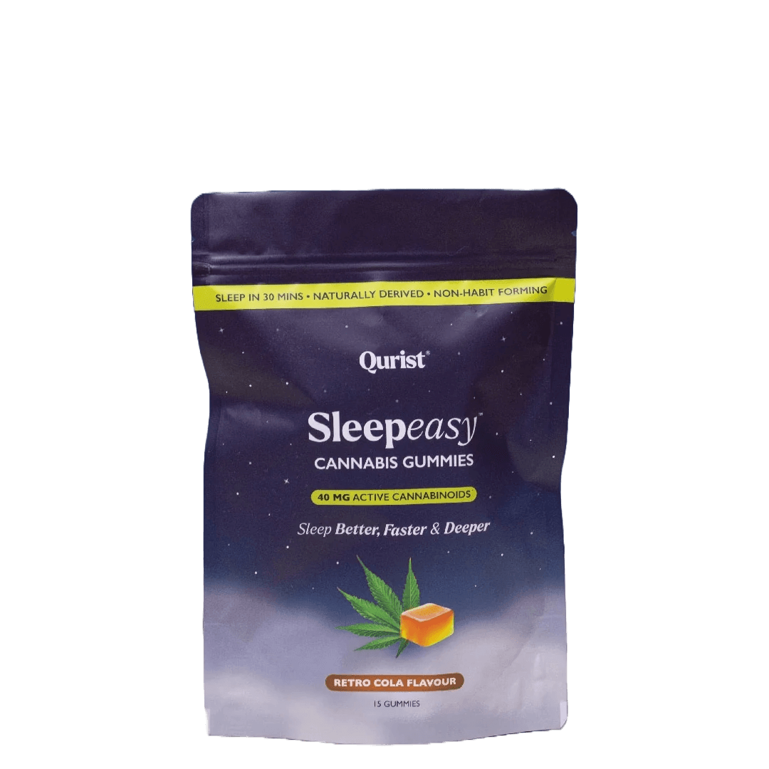 Qurist- Sleepeasy Gummies | CBD + THC Gummies for Restful Sleep.