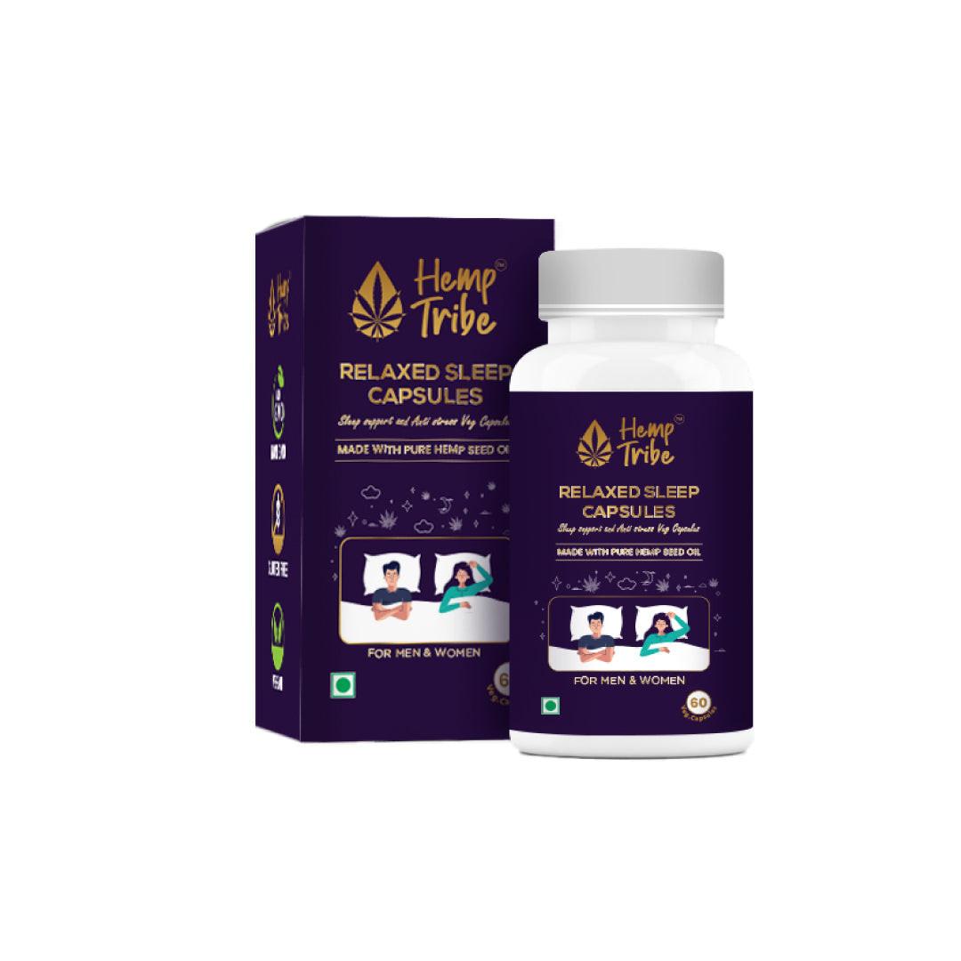 Hemp Tribe- Relaxed sleep Capsules.