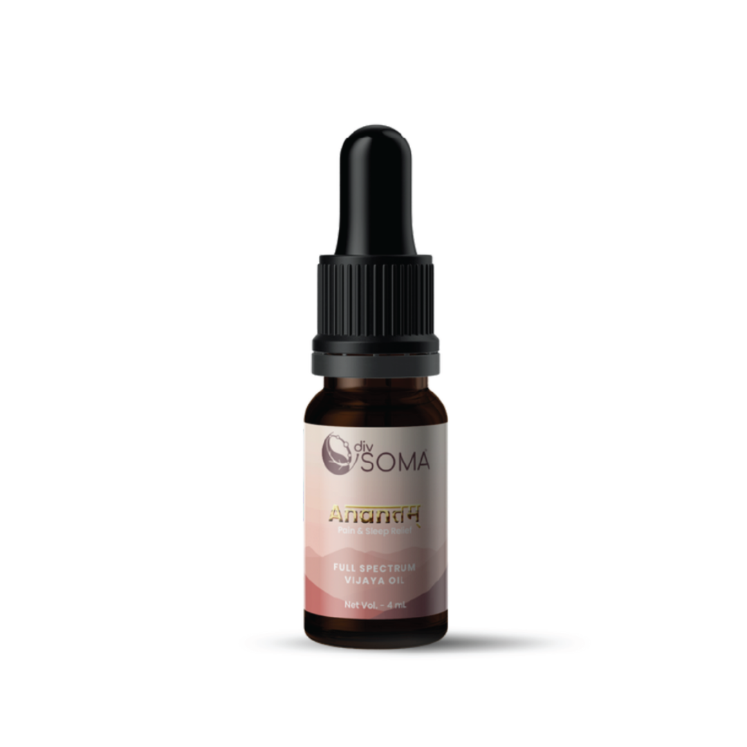 DivSoma Anantam – Ultra Premium THC + CBD Oil Medical Cannabis Tincture (Neuro Relief)