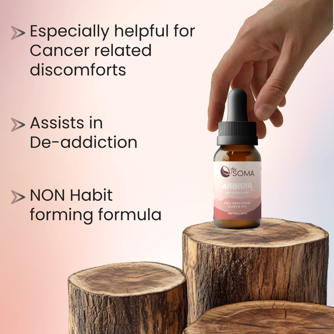 DivSoma Anantam – Ultra Premium THC + CBD Oil Medical Cannabis Tincture (Neuro Relief).
