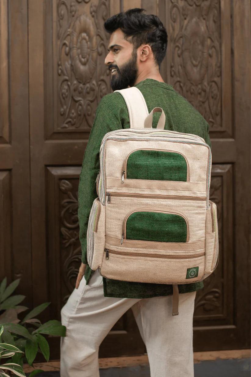 Ecofrico- Himalayan Backpack XLHemp BackpackEcofrico Himalayan Backpack XL - Eco-Friendly Backpack