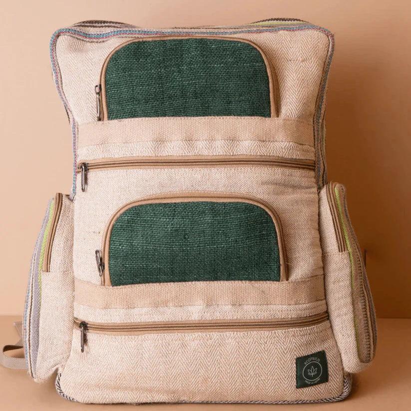 Ecofrico- Himalayan Backpack XLHemp BackpackEcofrico Himalayan Backpack XL - Eco-Friendly Backpack