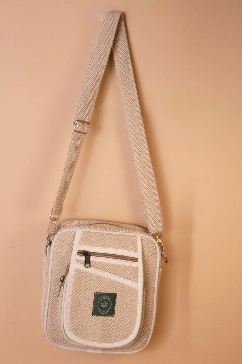 Ecofrico - Unisex Sling Hemp Bag