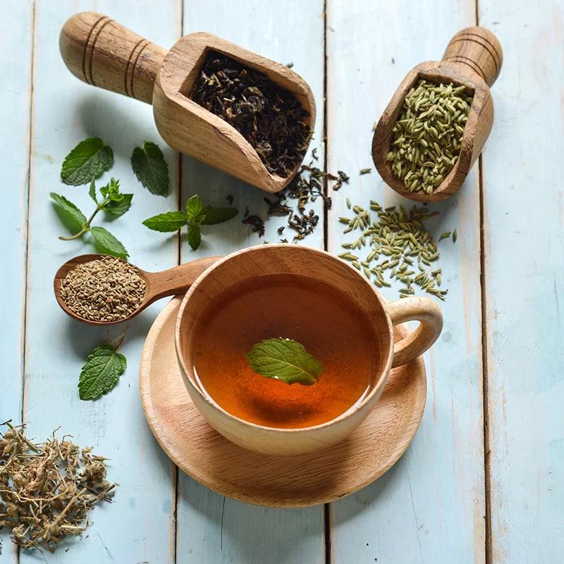 Butterfly Ayurveda- Shubh Saanjh Chai | Vata Balancing Green TeaTea & InfusionsVata Balancing Mint Green Tea - Shubh Saanjh Chai | Digestive Evening Brew
