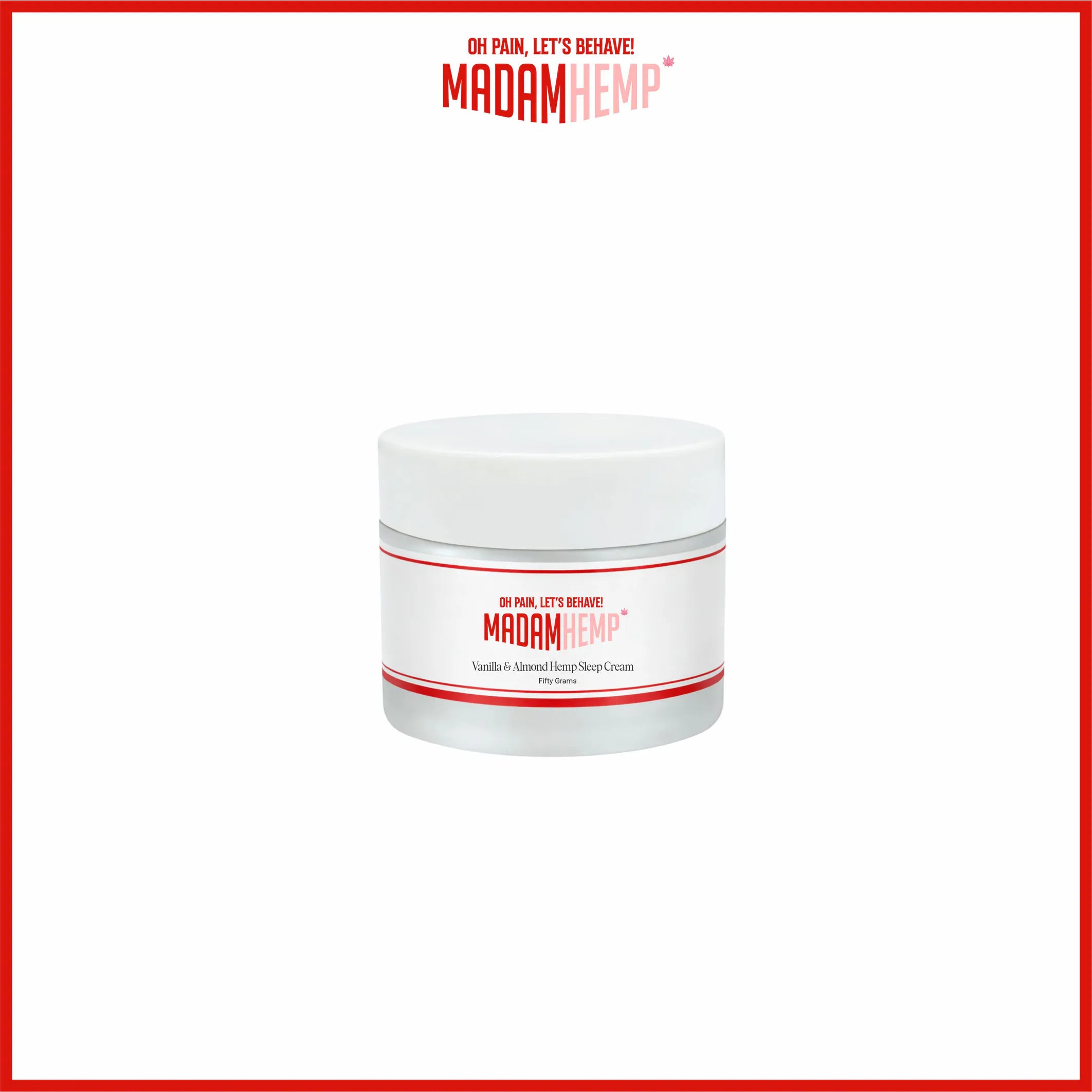 Madam Hemp- Hemp Sleep Cream