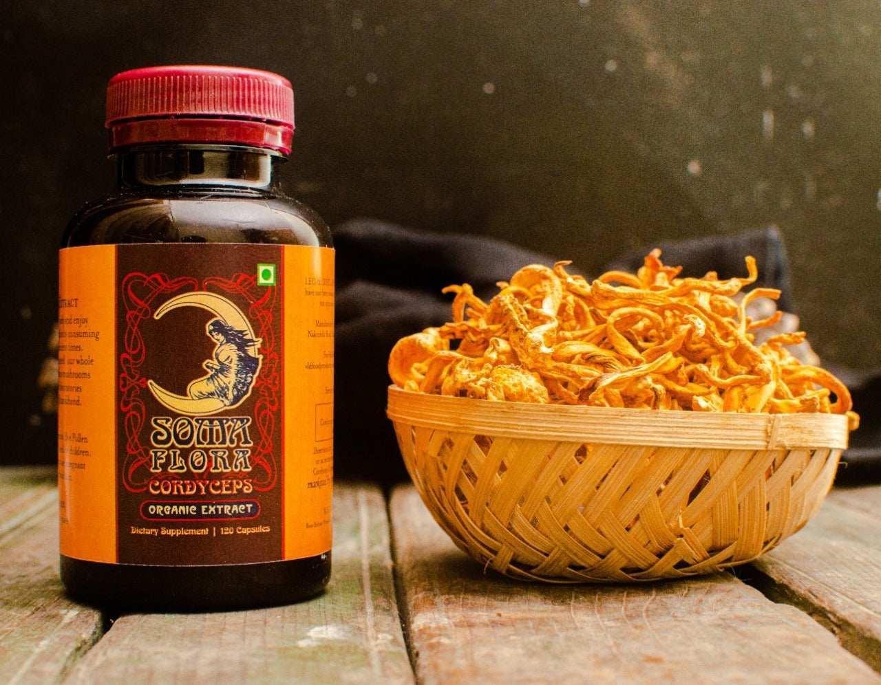 Soma Flora Cordyceps Capsules.
