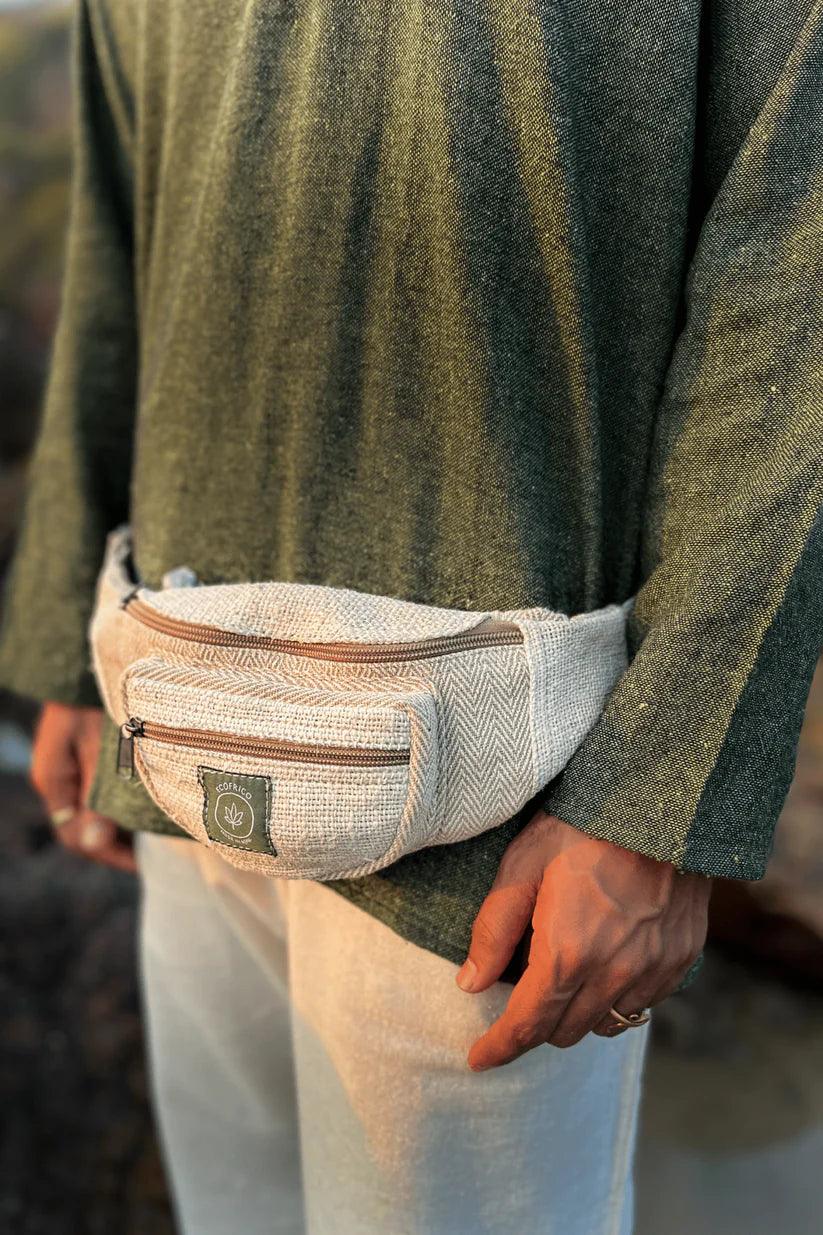 Ecofrico -Hemp Waist BagHemp BackpackEcofrico Hemp Waist Bag - Stylish & Eco-Friendly | Ample Storage