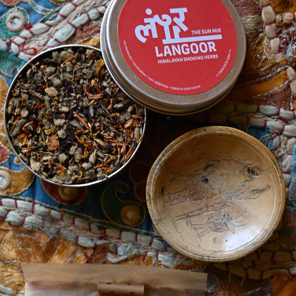 Langoor - The Sun MixHerbal BlendsLangoor - The Sun Mix - Natural Tobacco Alternative | Herbal Smoke