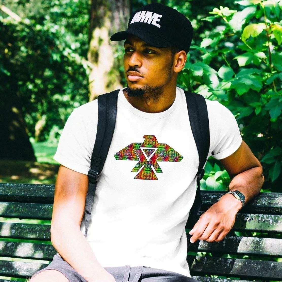 The Graceful Bird of the Skies Men's Graphic T-Shirt.