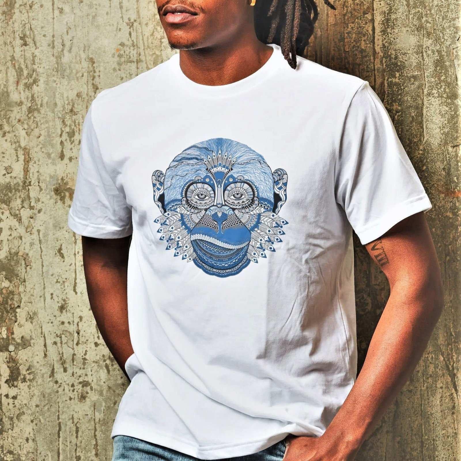 The Sage Monkey from the Lost Island of Khaaha Men's Graphic T-Shirt.