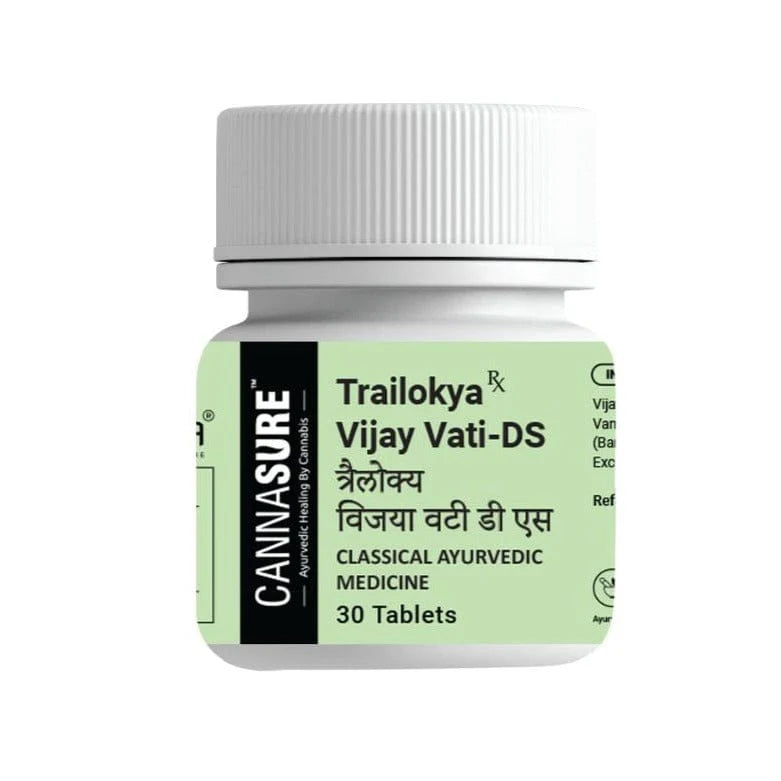 Cannasure - Trailokya Vijaya Vati DSHerbal MedicineTrailokya Vijaya Vati DS - Cannasure | Potent Pain Relief