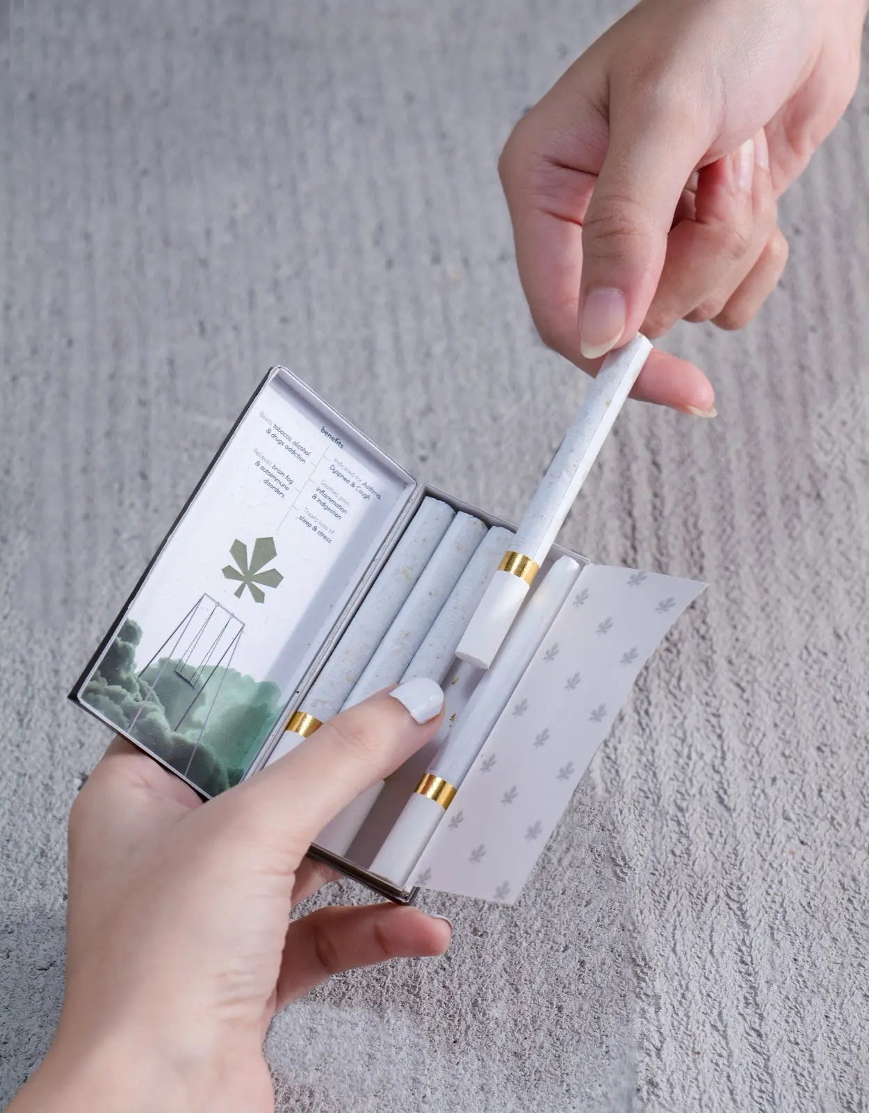 The Trost - Hemp Herbal Cigarettes (Earthy Rollen).