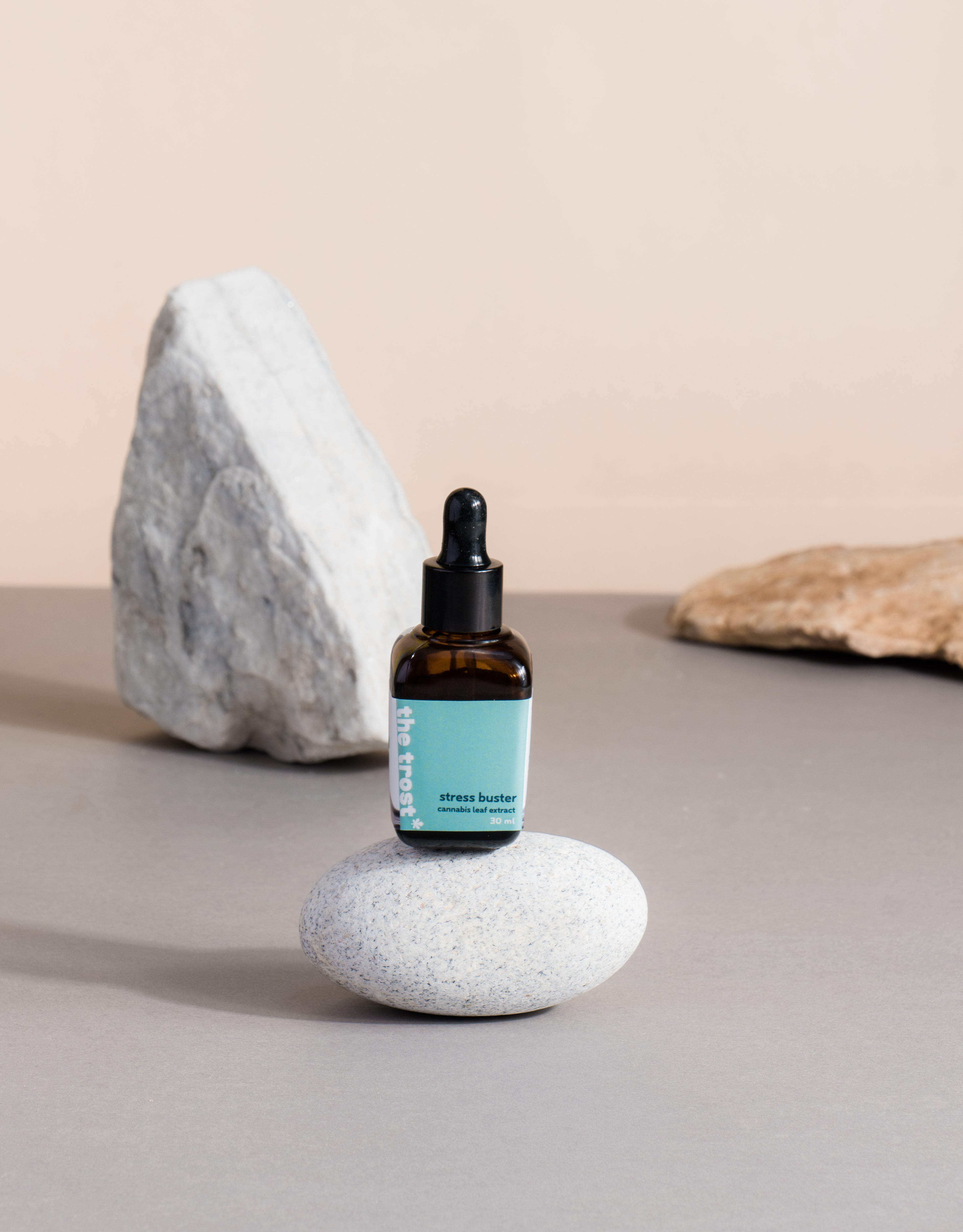 The Trost - Stress Buster CBD Oil -  Major Cannabinoids - 800mg (1:1 Ratio).