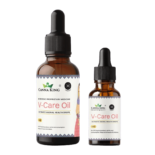 Cannaking- V-Care Oil: Ultimate Vaginal Health Drops.